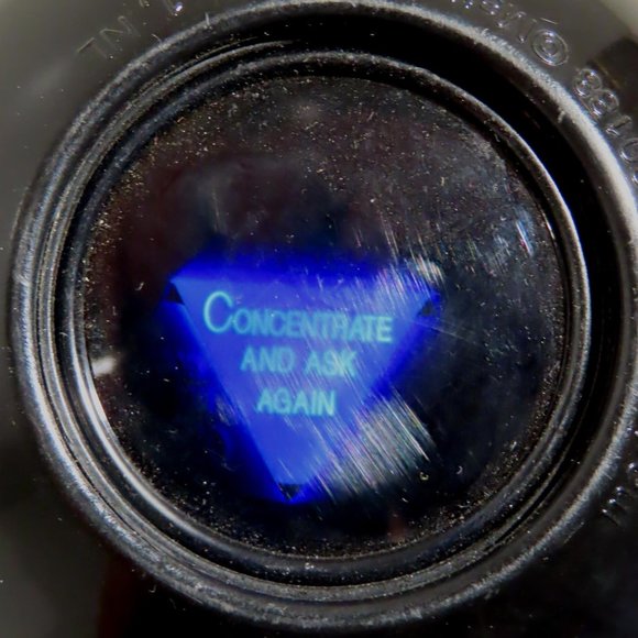 Vintage Magic 8 Ball Nostalgic Fortune-Telling Toy by Mattel - Picture 4 of 9